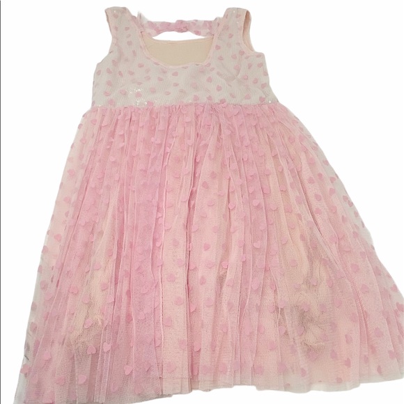 Le Pink*Sequined Pink Party Dress 6*$130 EUC - Picture 6 of 8